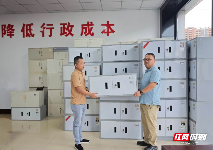 衡阳县148件闲置档案柜跨域流转“再上岗”