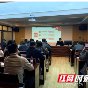 衡阳高新区举办2025年机关党支部书记及党务骨干培训班