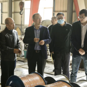 雁峰区领导带队集中开展工业企业“送解优”行动