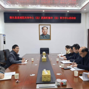 衡东县召开县域医共体中心（云）药房与集中（云）审方中心建设启动会