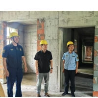 衡山县开展建筑工地消防安全联合检查 为施工安全“保驾护航”