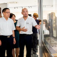 陈少梅艺术精品展暨衡东县中青年10人书法展开展