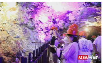 耒阳：竹海探洞纳清凉 晶矿避暑迎客来