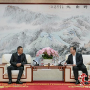 朱健会见荣电集团执行董事长侯爱明一行