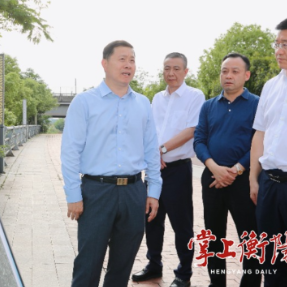 刘中杰调研城区防洪保护圈建设发出“辣味”追问