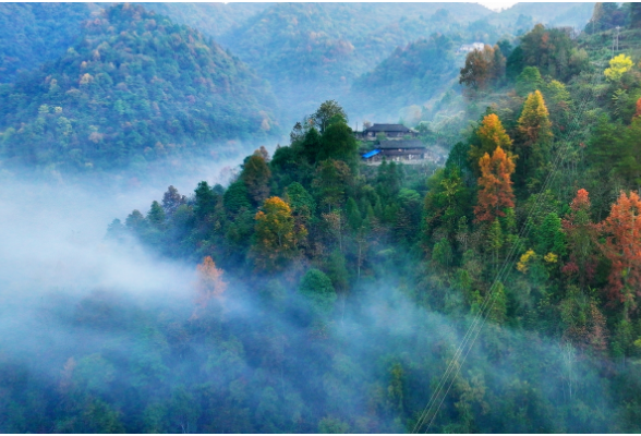 【每日一图@湖南】我的村庄：一步一画，我把沅陵火场土家族乡的美拍给你看
