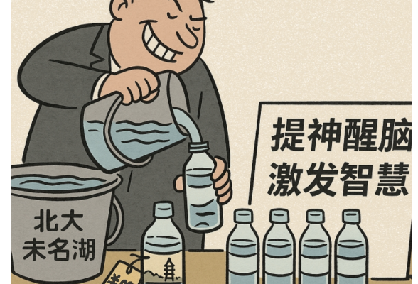 青椒漫评 | 未名湖的水，岂容畸形商业的瓶子装下？