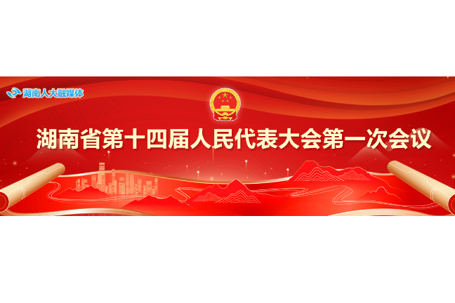 直播丨湖南省十四屆人大一次會議第一場“代表通道”