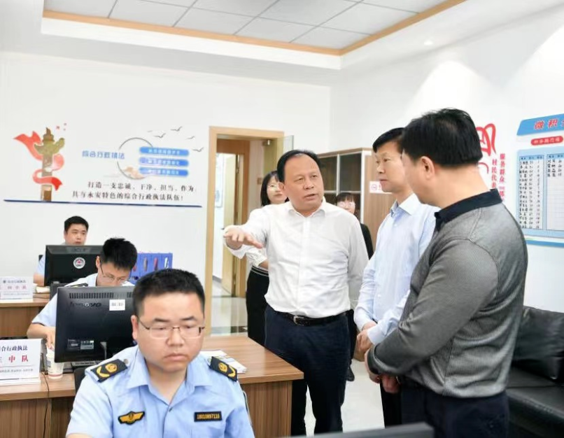 周农在浏阳市调研时强调：加强基层执法能力建设，打通依法行政“最后一公里”