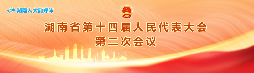 直播丨湖南省十四届人大二次会议第一场“代表通道”