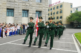 祝福祖国！省人大常委会机关举行国庆升旗仪式