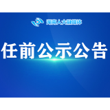 任前公示