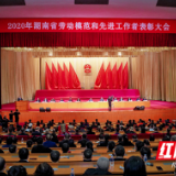 2020年湖南省劳动模范和先进工作者表彰大会在长举行