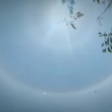 视频丨多地出现日晕，你看到太阳“彩环”了吗？