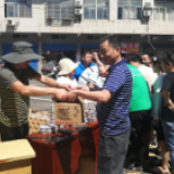 星沙汽配城汽配行业商会组织扶贫农产品现场售卖活动