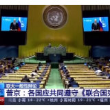  普京：各国应共同遵守《联合国宪章》