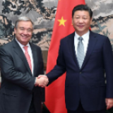 习近平与古特雷斯的八次会见和一次通话都谈了这些大事