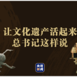 让文化遗产活起来，总书记这样说