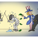 新漫评：俄乌生死争斗，美国却在拱火数钱