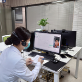 上海方舱内“云诊断”远程助力治疗患者疾病