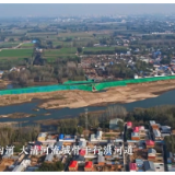 习近平河北行丨筑堤固坝护安澜——走进白沟河治理工程（涿州段）