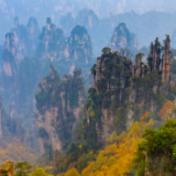 张家界天子山秋景已上线，速来打卡！