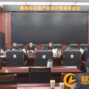 慈利县花菇产业项目落地推进会召开