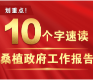 “字”读报告｜划重点!10个字速读桑植政府工作报告