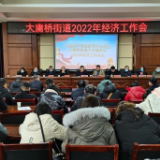 踔厉奋发 勇毅前行 永定区大庸桥街道召开2022年经济工作会