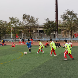 慈利县金慈实验小学校园足球联赛火热开踢