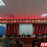 慈利县许家坊土家族乡：深入开展廉政教育 保持扎实工作作风