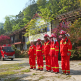 张管局：开展森林消防演练  筑牢景区森林防火墙