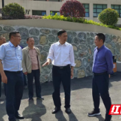 欧阳斌调研三联四建及旅发会重点项目