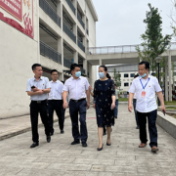 省教育厅祁怀好处长一行督查桑植县芙蓉学校2022年国家义务教育质量监测工作