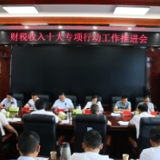 慈利县财税收入十大专项行动工作推进会召开