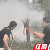 以战提能 永定区罗水乡开展森林防火演练