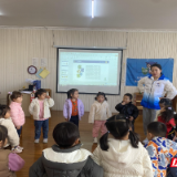 儿童安全“五防”公益课在金苹果幼儿园开讲了