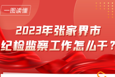 一图读懂丨2023年张家界市纪检监察工作怎么干？