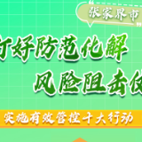 一图读懂 | 张家界市打好防范化解风险阻击仗实施有效管控十大行动