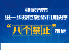 海报 | 一目了然！张家界市规范旅游市场秩序“八个禁止”措施