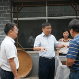 杨洪峰带队调研天子山街道“三联四建”工作