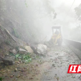 桑植：公路抢险保畅 风雨无阻