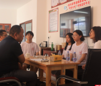 湖南师范大学商学院微益俱乐部赴慈利县暑期实践调研团走进象鼻嘴村