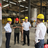 杨洪峰督导检查中秋国庆节前工业领域安全生产