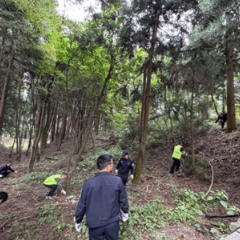 张家界武陵源风景名胜区和国家森林公园管理局黄石寨景区管委会开展“五员一体”全员保洁日活动