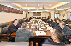 张家界：王洪斌就《政府工作报告》征求老同志意见建议