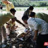 张家界天门中学高二年级开展野炊活动