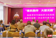 “情系桑梓、大爱无疆”张家界市竹园经济文化促进会第四届第一次会员代表大会召开