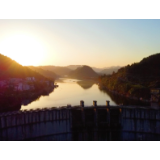 红视频丨夕阳下的凤凰长潭岗景区 风景如画美仑美奂