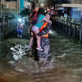 红视频 | 永顺民兵迎“峰”而上 雨夜紧急转移群众